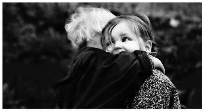 Amoureux noir et blanc