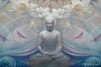 Bouddha blanc