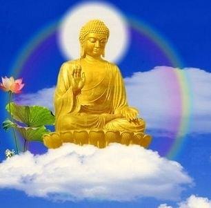Bouddha nuage