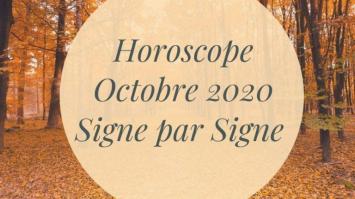 Horoscope octobre 2020