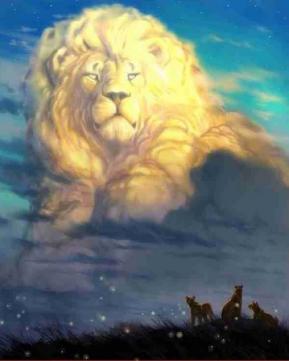 Lion nuage