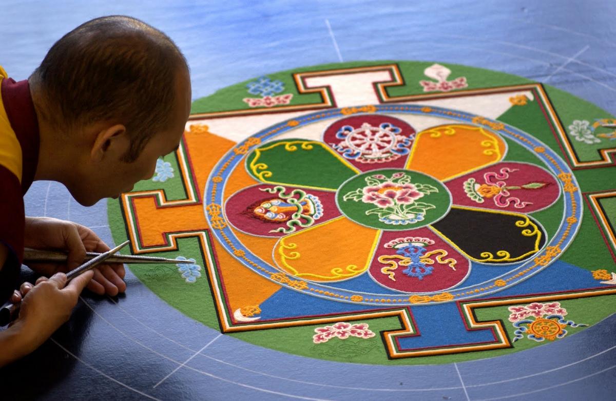 Mandala tibetain