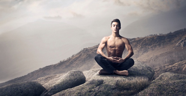 Meditation homme