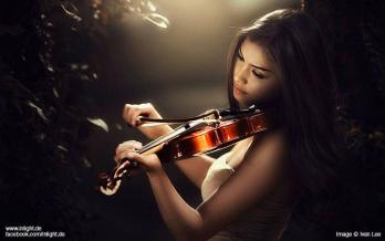 Musique femme violon