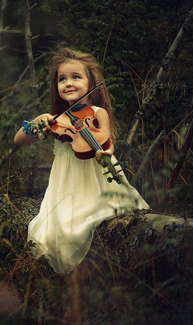 Musique fillette violon