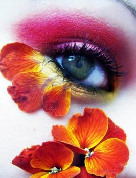 Yeux fleurs